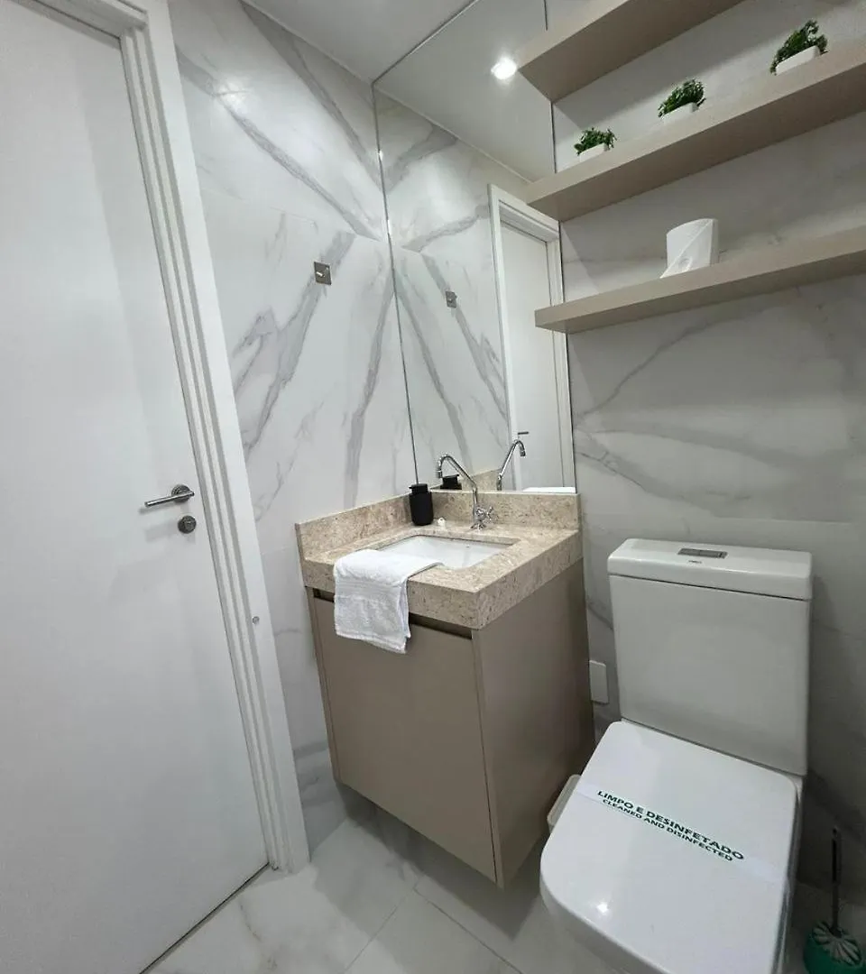 Studio 608 Confortavel Prox Ao Allianz Parque Sao Paulo Apartment